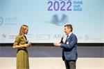 ARA-Vorstand Prof. Christoph Scharff beim Interview