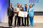 Verleihung des Sonderpreises 'Zukunft denken' an MCI - Die Unternehmerische Hochschule® (Dr. Thomas Senfter. 2. v. l.)