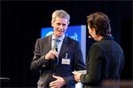 SC Christian Holzer (BMK) im Gespräch mit Manuela Raidl
