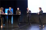 Sarah Warscher, SC Christian Holzer, Prof. Roland Pomberger und ÖWAV-Präsident Martin Niederhuber