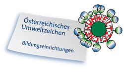 Logo Umweltzeichen für Bildungseinrichtungen