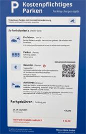 Park- und Zahlungsinfo Messe Wels