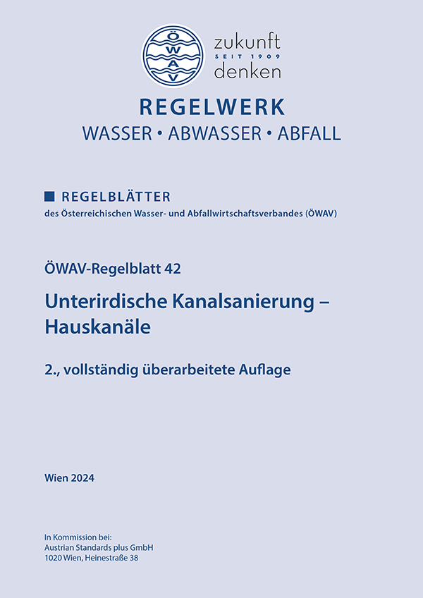 Cover ÖWAV-Regelblatt 42