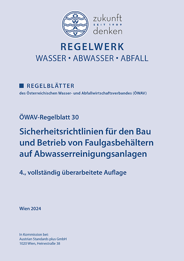 Cover ÖWAV-Regelblatt 30