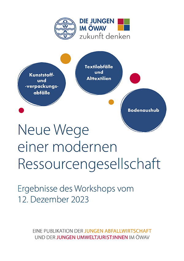 Cover Publikation Neue Wege einer modernen Ressourcengesellschaft