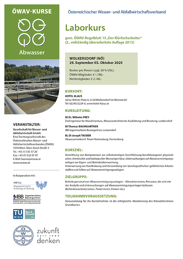 Cover Kursfolder Laborkurs