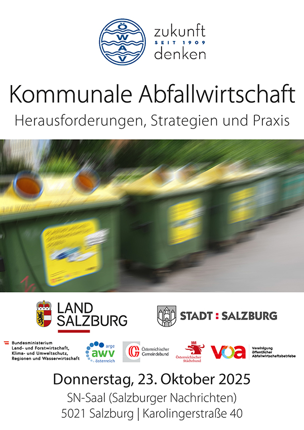 Cover Seminarfolder Kommunale Abfallwirtschaft