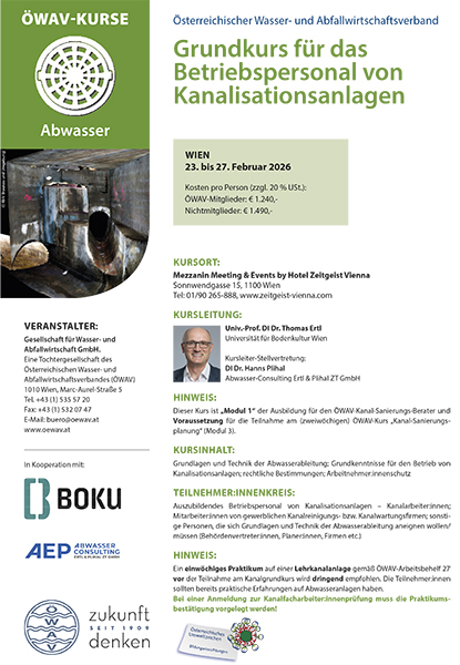 Cover Kursfolder Kanal-Grundkurs