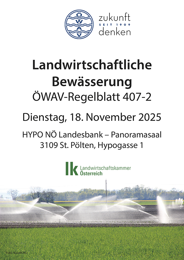 Cover Seminarfolder Landwirtschaftliche Bewässerung