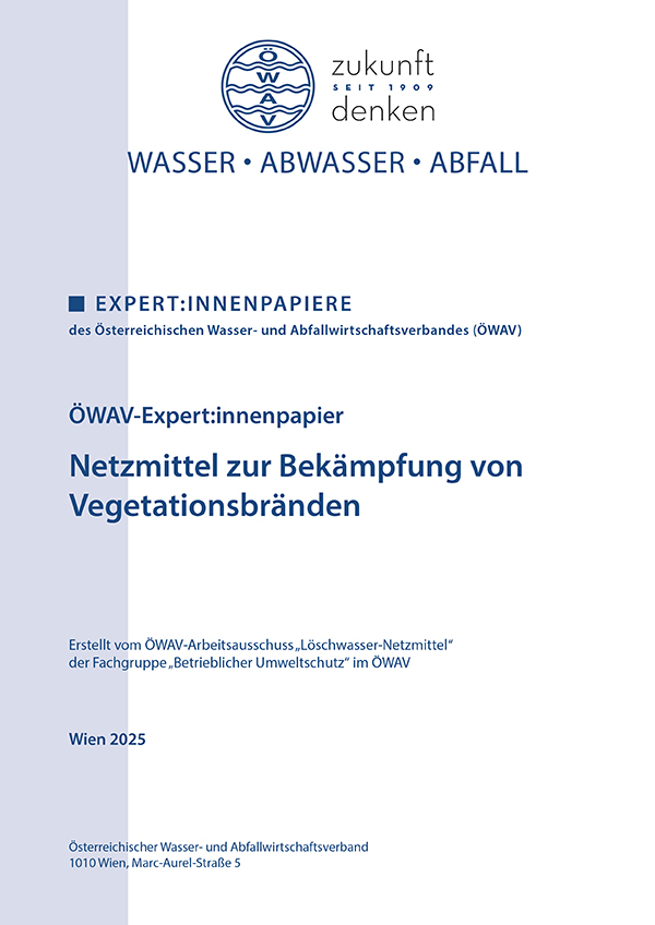 Cover Expert:innenpapier Netzmittel zur Bekämpfung von Vegetationsbränden