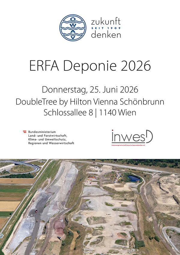 Cover Seminarfolder Erfahrungsaustausch Deponie