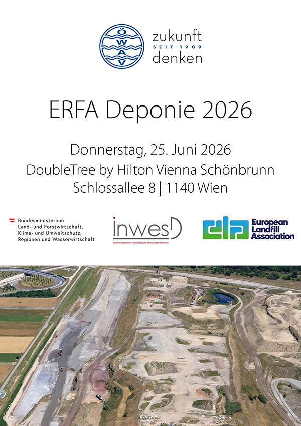 Cover Seminarfolder Erfahrungsaustausch Deponie