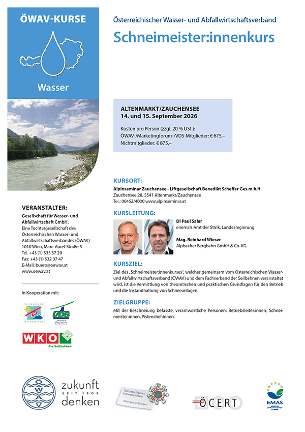 Cover Kursfolder Schneimeister:innenkurs