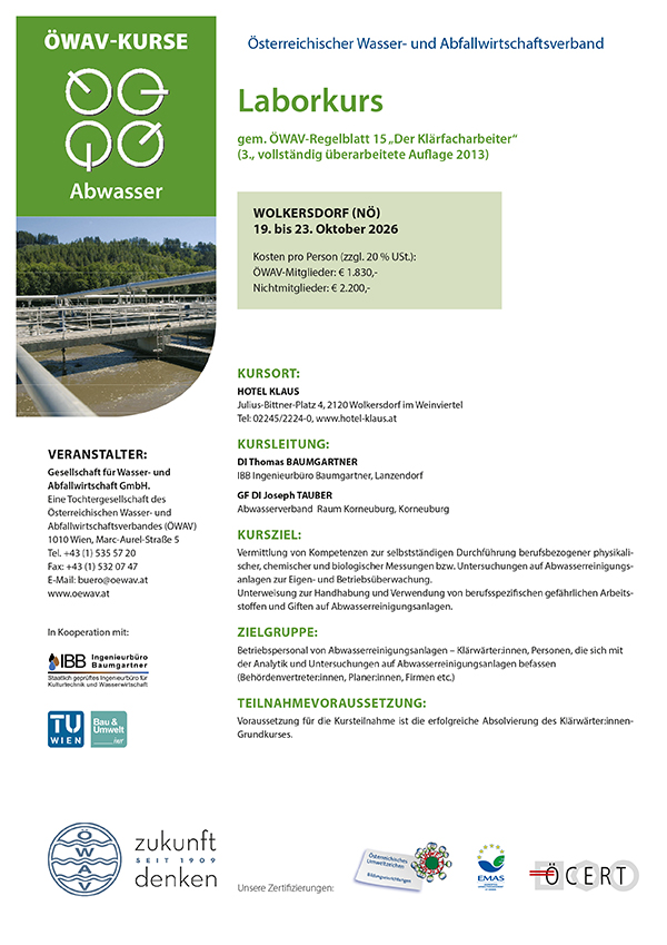 Cover Kursfolder Laborkurs