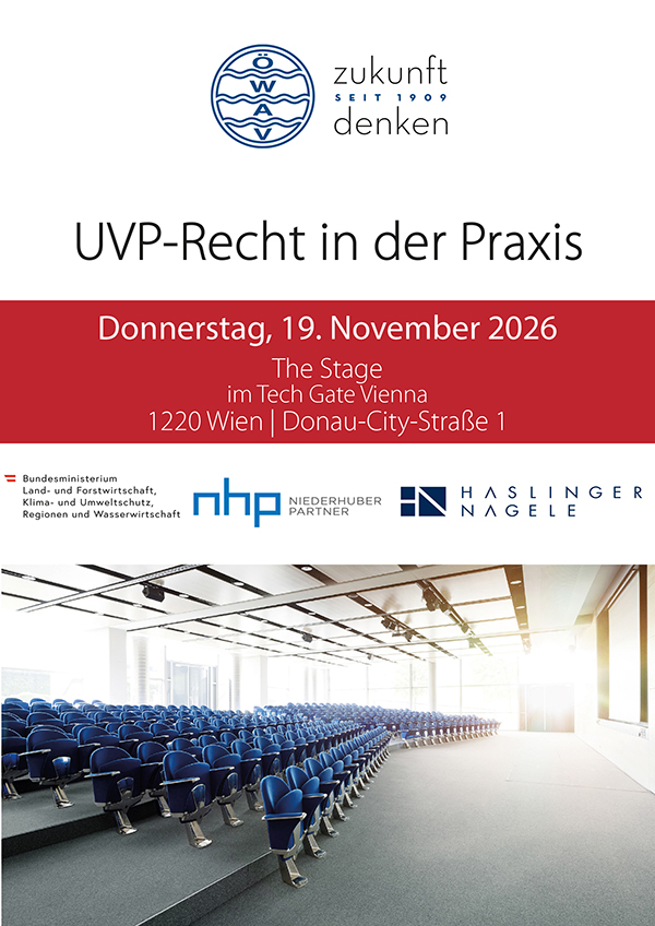 Cover Seminarfolder UVP-Recht in der Praxis