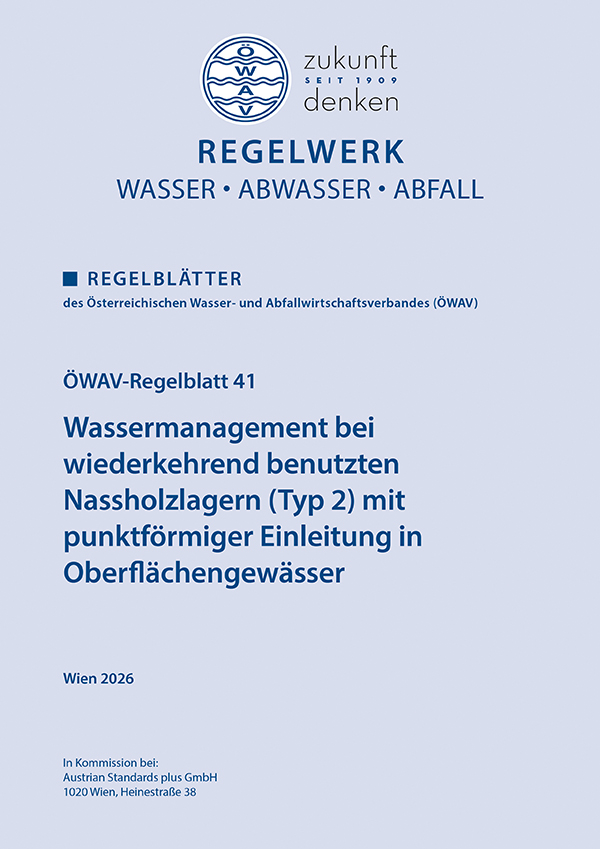 Cover ÖWAV-Regelblatt 41