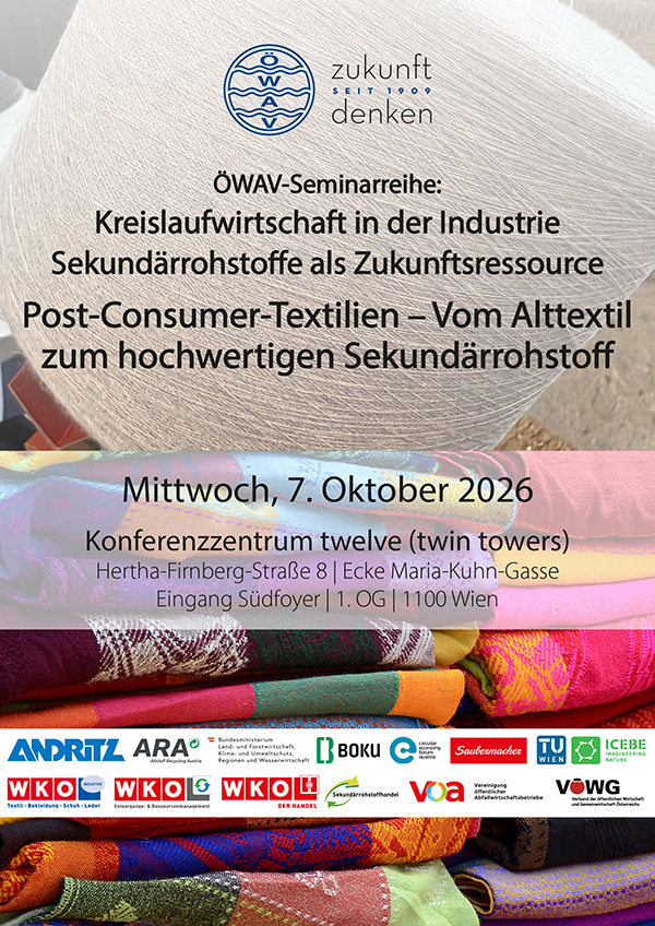 Cover Seminarfolder Post-Consumer-Textilien