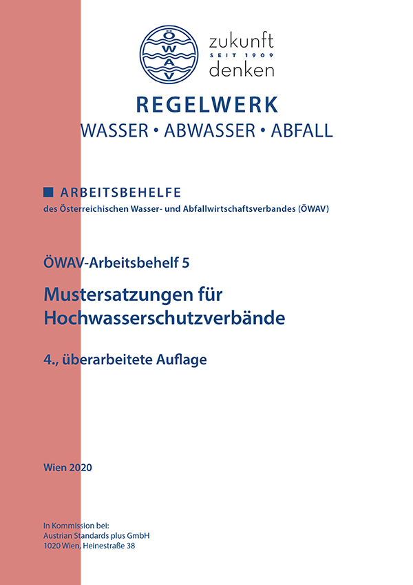 Cover ÖWAV-Arbeitsbehelf 5