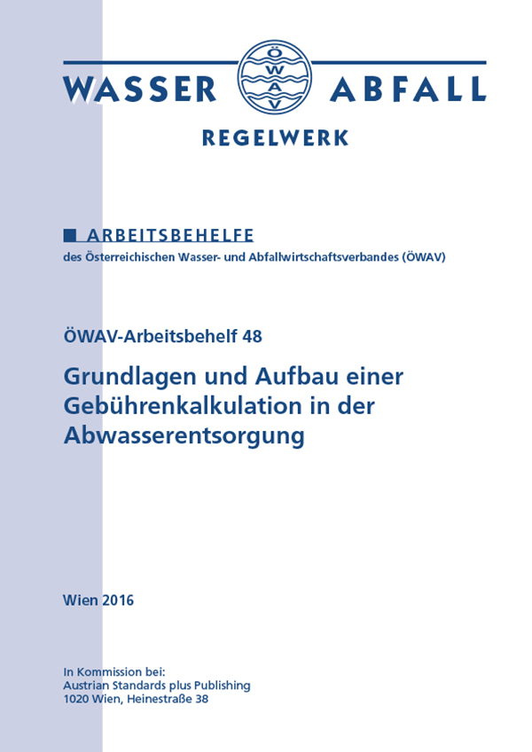 Cover ÖWAV-Arbeitsbehelf 48