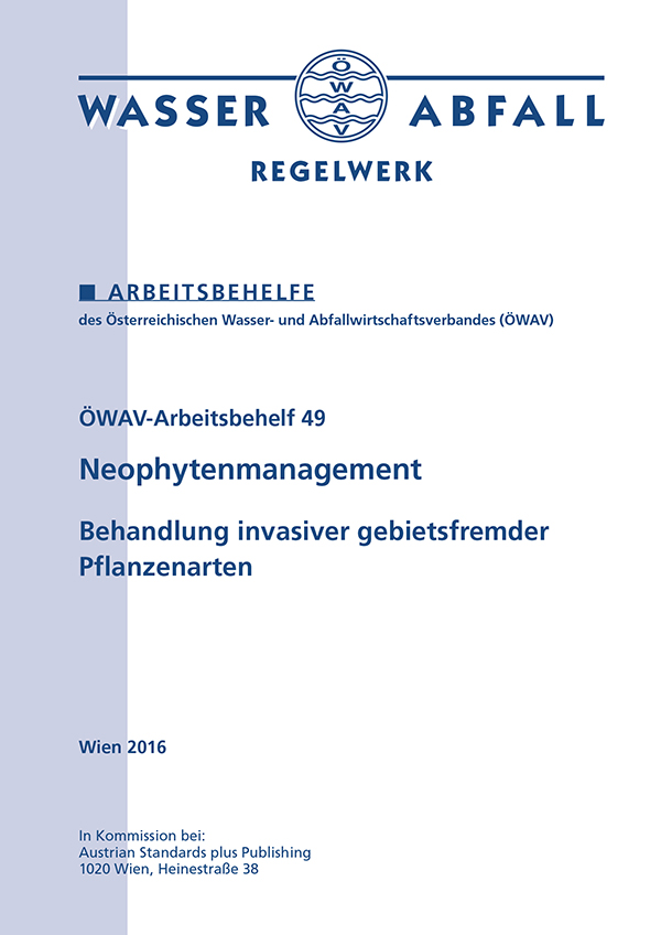 Cover ÖWAV-Arbeitsbehelf 49