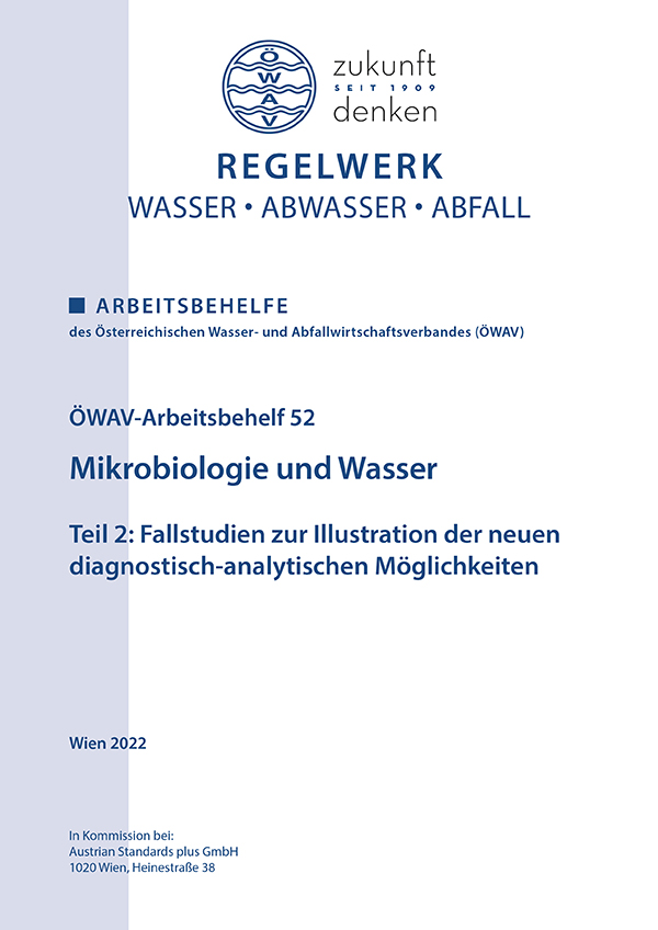 Cover ÖWAV-Arbeitsbehelf 52 Teil 2