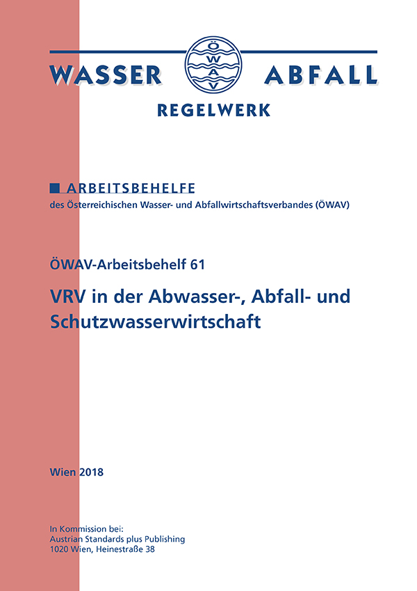 Cover ÖWAV-Arbeitsbehelf 61