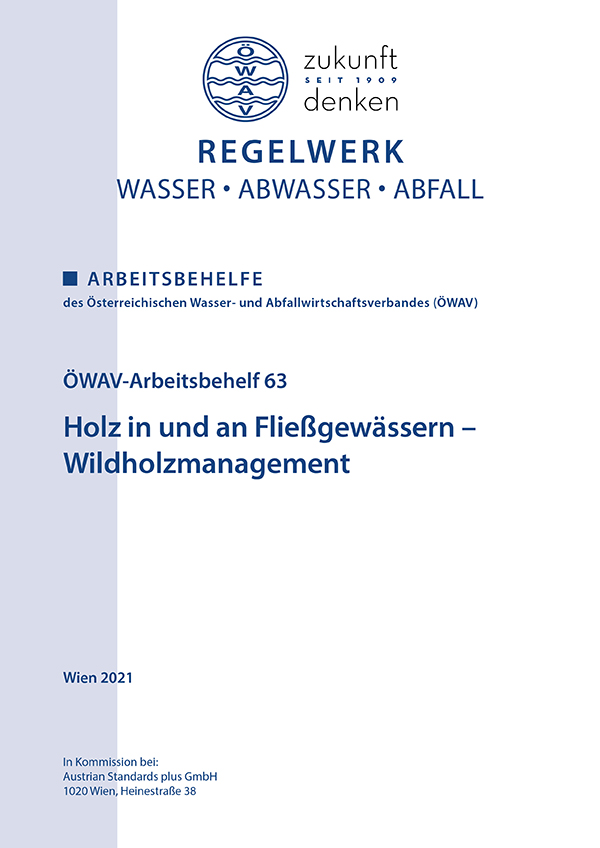 Cover ÖWAV-Arbeitsbehelf 63