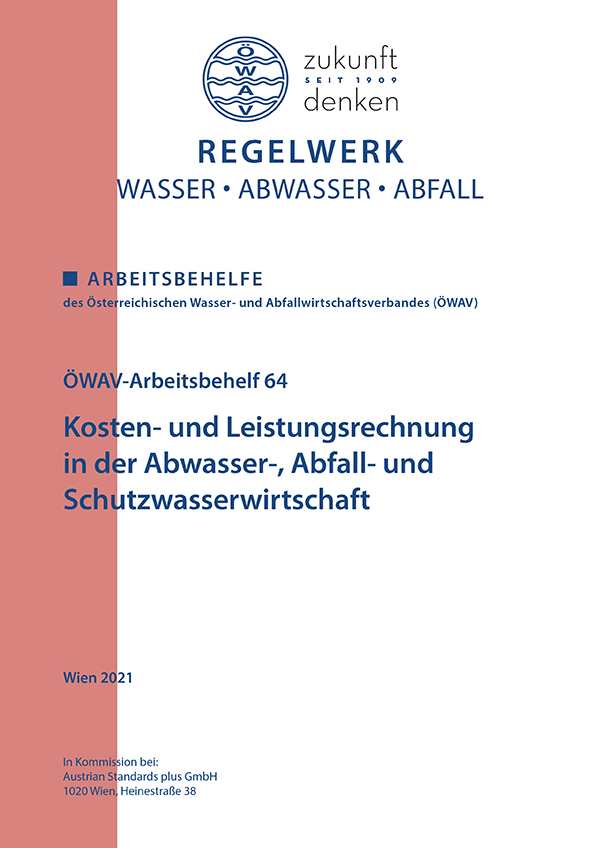 Cover ÖWAV-Arbeitsbehelf 64