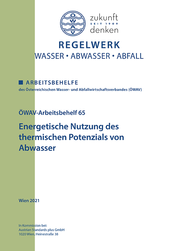Cover ÖWAV-Arbeitsbehelf 65