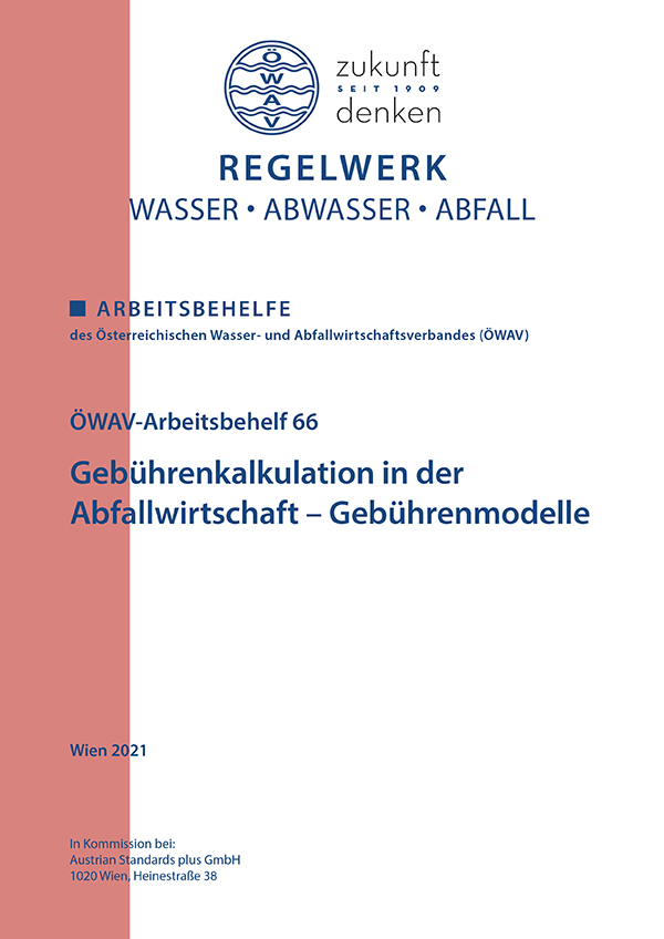 Cover ÖWAV-Arbeitsbehelf 66