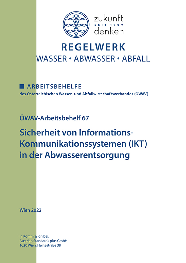 Cover ÖWAV-Arbeitsbehelf 67