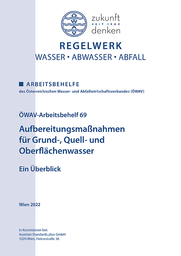 Cover ÖWAV-Arbeitsbehelf 69
