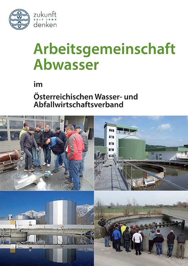 Cover Folder der ARGE Abwasser im ÖWAV