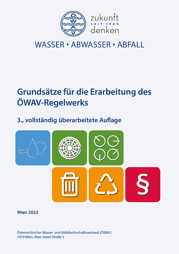 Cover Grundsätze für die Erarbeitung des ÖWAV-Regelwerks