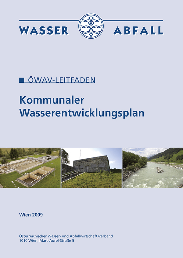Cover ÖWAV-Leitfaden Kommunaler Wasserentwicklungsplan