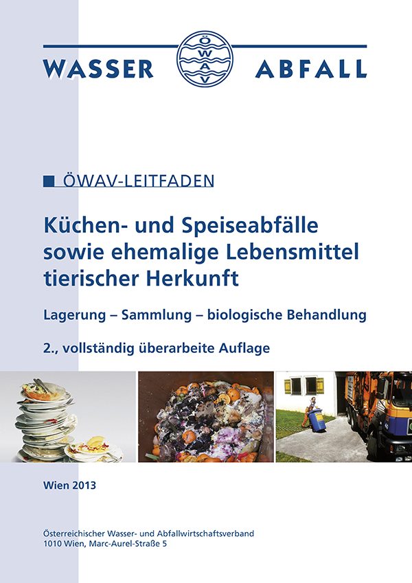Cover ÖWAV-Leitfaden Küchen- und Speiseabfälle