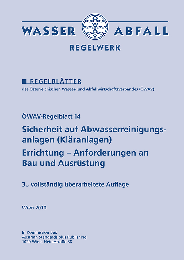 Cover ÖWAV-Regelblatt 14
