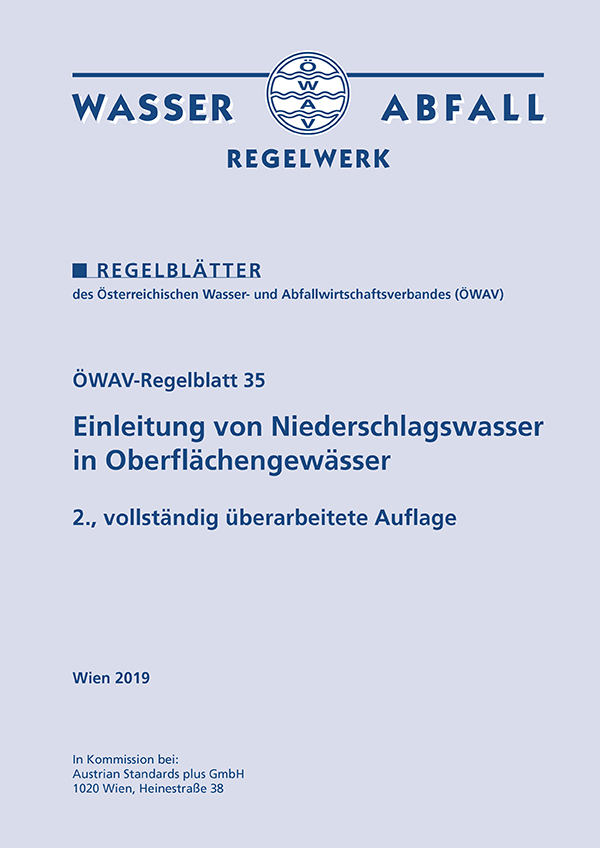 Cover ÖWAV-Regelblatt 35