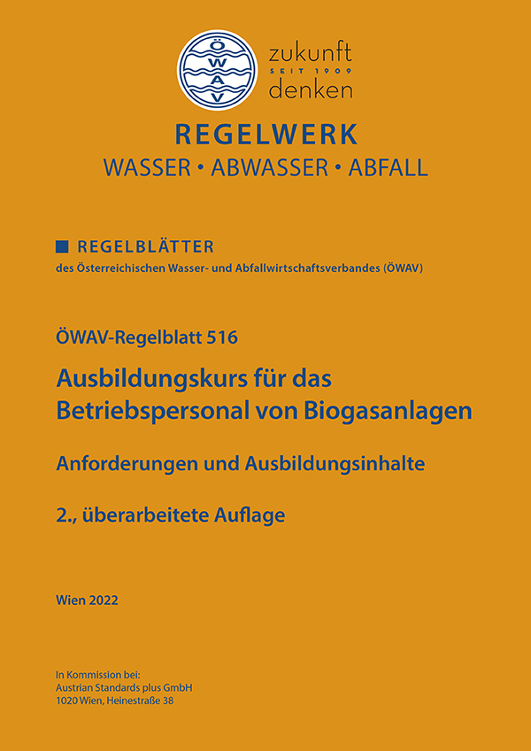 Cover ÖWAV-Regelblatt 516