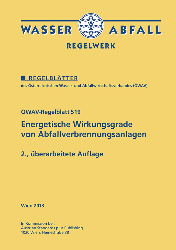 Cover ÖWAV-Regelblatt 519