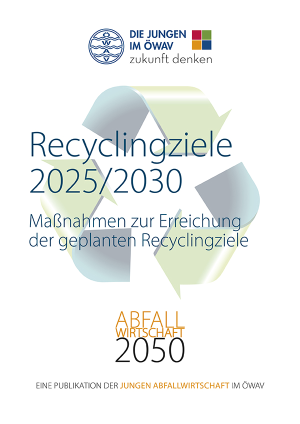 Cover Publikation Recyclingziele 2025/2030