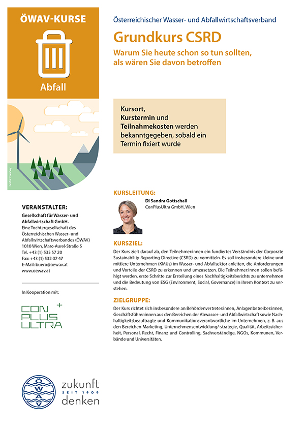 Cover Kursfolder Grundkurs CSRD