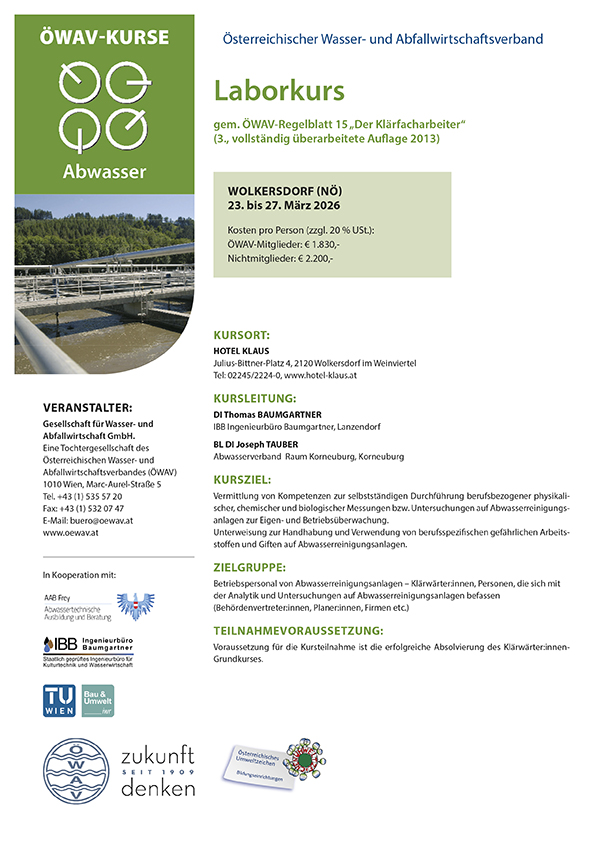 Cover Kursfolder Laborkurs